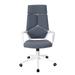 Modern Geometrical Design Ergonomic High Back Studio Office Chair, 5-Star Steel Base with Non-Marking Casters