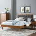 Willow King Wood Platform Bed With Splayed Legs