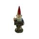 Flipping Angry Outdoor Front Porch Garden Gnome Large Statue | Yard Ornaments Outdoors | Gnomes Garden And Yard Stuff | Fairy Garden Accessories Outdoor - 18
