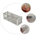 barbecue smoker tube 6 Inch Stainless Steel Square Pellet Tube BBQ Smoker Tube Barbecue Tools