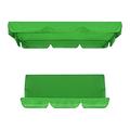 Gas Waterproof Replacement porch swing cushions Carpet Patio Swing Canopy Cover Set Swing Replacement Top Cover+ Swing Cushion Cover