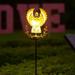 Metal Angel Outdoor Solar Garden Stake Lights - Perfect Angel Remembrance Gifts & Cemetery Grave Garden Patio Yard Lawn Decoration.