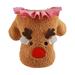 CICRKHB Small Dog Sweater Pet Christmas Lamb Fleece Clothesholiday Puppy Costume Lamb Fleece Clothes Pet Clothes Pet Supplies Brown