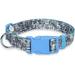 Friends the TV Show City Doodle Dog Collar for Large Dogs Large (L) | Blue Large Dog Collar Cute Dog Collar with D-Ring | Dog Apparel & Accessories Friends Merch for Dogs from Friends TV Show