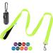 BAAPET 5 Feet Nylon Dog Leash with Triple Reflective Threads and Comfortable Padded Handle for Walking Training Lead Small Puppy Medium and Large Dogs (1.0 x 5 FT Green)