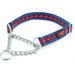 Tuff Pupper Martingale Collar for Dogs is Perfect for Training | No Pull Dog Collar with Adjustable Gentle Nylon & Steel Chain | Convenient Sizing for All Breeds