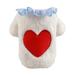 YUEHAO Christmas Dog Sweater Pet Christmas Lamb Fleece Clothesholiday Puppy Costume Lamb Fleece Clothes Pet Clothes Christmas Sweaters for Dogs (White XS)