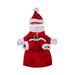 YUEHAO Christmas Dog Sweater Puppy Christmas Santa Dog Costume Christmas Cat Hoodies Coat Xmas Pet Apparel Santa Clause Costume Christmas Pet Clothes Puppy Outfits Sweater Dress (A L)