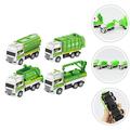 garbage truck 4pcs Garbage Truck Toys Children Trash Car Toys Sanitation Truck Car Model Garbage Trucks Random Style