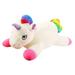 Adorable Doll Pillow Unicorn Shaped Stuffed Plush Toys Unicorn Doll Interactive Toys for Kids Toddlers Children (40cm)