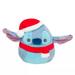 Squishmallow 10 Disney Stitch with Santa Hat - Christmas Official Kellytoy - Cute and Soft Holiday Plush Stuffed Animal Toy