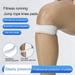 Xinhuadsh 1Pc Knee Strap with Fastener Tape Adjustable Breathable Sweat Absorption Non-Slip Pain Relief Patella Support Strap