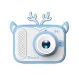 ammoon Cartoon Kids Digital Camera Dual Lens 2.0 Inch IPS Screen Cute Photo Frames Perfect Gift for Birthday or Christmas