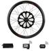 Verttire E-Bike Bundle w/ Folding 21 Speed Mountain Bike + Verttire E-Bike Kit