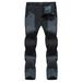 Christmas Gifts for Men Zpanxa Mens Sweatpants Winter Pants for Men Fashion Casual Plush Thickened Pants Large Soft Fleece Outdoor Sports Cycling Climbing Trousers Pants Dark Gray L