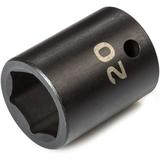 TEKTON 1/2 Inch Drive x 20 mm 6-Point Impact Socket | SID22120