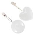 2 Pcs Touch Table Lamp Mini Tote Night Light LED Sensor Heart Shaped Purse Motion Detector Desk Lamps