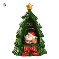 Christmas Tree Battery Operated Tabletop Artificial Christmas Decoration Tree with Multicolored Lights Green Christmas Tree Starï¼ŒBattery Included