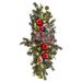 Ongmies Room Decor Clearance Flowers Cordless Prelit Stairs Decoration Lights Up Christmas Decoration Led Wreath Multicolor