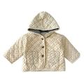 HBFAGFB Toddler Boy Winter Clothes Versatile Polka Dot Hooded Buckle Jacket with Pockets A Size 66