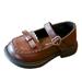 Girls Shoes Fashion Spring Summer Casual Leather Flat Sole Soft Comfortable Dress Toddler Girl Shoes