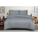 100% Cotton Duvet Set - T250 Thread Count - Cream | Wowcher