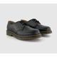 Dr. Martens Mens Black Leather Plain Classic Casual 3-eye Lace Shoes, 11