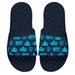 Youth ISlide Navy Manchester City Glyph Pattern Slide Sandals