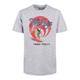 T-Shirt F4NT4STIC "The Beach Boys- Surfer '83 Vintage" Gr. 122/128, grau (heathergrey) Mädchen Shirts T-Shirts