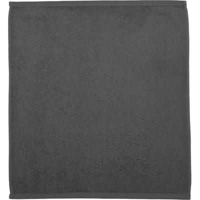 Geschirrtuch ROSS "Küchen-Frottiertuch, 50x50 cm", grau (anthrazit), B:50cm L:50cm, 100% Baumwolle, Geschirrtücher, vielseitig einsetzbarer Küchenhelfer aus 100% Baumwolle, unifarben Image