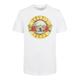 T-Shirt F4NT4STIC "Guns 'n' Roses Vintage Classic Logo Black" Gr. 110/116, weiß Mädchen Shirts T-Shirts