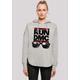 Sweatshirt F4NT4STIC "Run DMC Hip-Hop Music Band NYC" Gr. M, grau (grey) Damen Sweatshirts Oversize Shirts