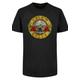 T-Shirt F4NT4STIC "Guns 'n' Roses Vintage Classic Logo Black" Gr. 110/116, schwarz Mädchen Shirts T-Shirts