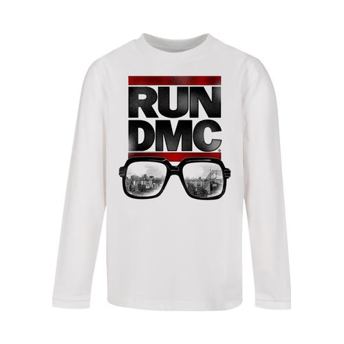„T-Shirt F4NT4STIC „“Run DMC Hip-Hop Music Band NYC““ Gr. 158/164, weiß Mädchen Shirts T-Shirts Musik,Band,Logo“
