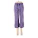 Champion Active Pants - High Rise: Purple Activewear - Women's Size Small