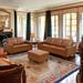 Hokku Designs Kamita 3 - Piece Living Room Set Genuine Leather in Brown | 36 H x 97 W x 39 D in | Wayfair Living Room Sets