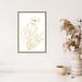 Red Barrel Studio® Rooted Florals IV Gold Framed On Canvas by Becky Thorns Print Canvas | 23 H x 16 W x 2 D in | Wayfair