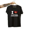 I Heart Timothee Chalamet maglietta da donna stampa grafica manica corta Streetwear Casual girocollo