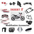 Accessori DesertX per Ducati Desert X 2022-2023 staffa per telefono cellulare paralume per faro deflettore laterale coprisedile è adatto