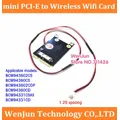 Scheda wifi wireless MINI PCI-E da 1,25 mm 4 pin 2 fili con cavo da 40 cm BCM94360CS BCM94331CD a scheda adattatore mini pci-e per mac pro