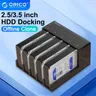 Docking Station per disco rigido ORICO 5 bay da SATA a USB 3.0 Docking Station HDD con funzione di