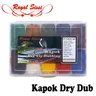 New float trout fly dubbing materials ultra fine kapok dry fly dubbing mayfly dispenser 10 colori