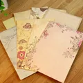 10 pezzi Vintage Letter Pads carta da lettere europea per messaggi di carta per buste fogli di carta cancelleria forniture per ufficio