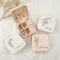 Portagioie personalizzato nascita fiore regalo di compleanno per lei gioielli personalizzati