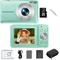 Fotocamera digitale FHD 1080P per videocamere per bambini con scheda SD da 32GB Zoom digitale 16X