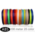 ABS PLA Plus filamento 100/50 metri di plastica per penne stampante 3 d ricarica regali di