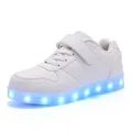 Scarpe da ginnastica per bambini scarpe luminose Casual ricarica USB scarpe da Skateboard sportive