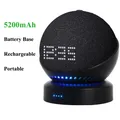 Base batteria per Echo Dot (5a generazione) Batteria ricaricabile portatile compatibile con Echo Dot 4a Smart Speaker Spedizione veloce