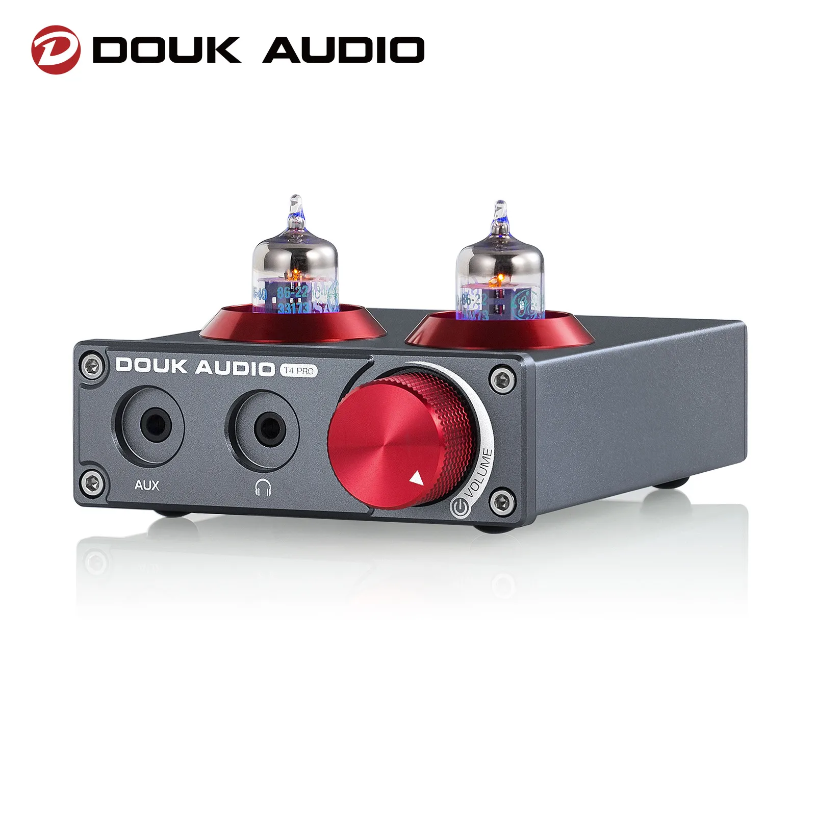 Douk Audio Mini JAN5654 Preamplificatore fono valvolare per giradischi Telefono/PC/MP3/TV Preamplificatore audio stereo domestico Amplificatore per cuffie
