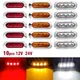 10 pz Indicatore Laterale Fanale Posteriore Ambra 4 SMD 12 V 24 V Impermeabile Led Marker Lampada Luce del Rimorchio Lampada Laterale Posteriore Luce del Camion